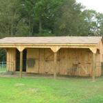 Wooden Lean To Shed