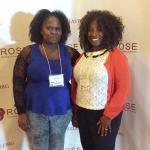 Vanessa Ford, CAFE summer scholar and Lindiwe Sibeko at ROSE conference