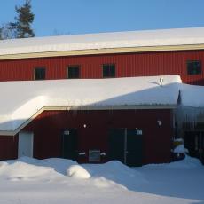 Warwick School after remediation of ice dams