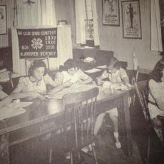 Essex County Extension Sewing Class 1930's