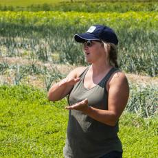 Amanda Brown, Stockbridge School of Agriculture, discusses the Student Farming Enterprise.