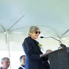 Alice Wysocki at podium