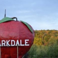 Clarkdale large advertising sign