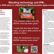 Blending technology and IPM... ...a 2020 story in a Berkshire’s Massachusetts apple orchard