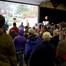 Audience at Dighton workshop