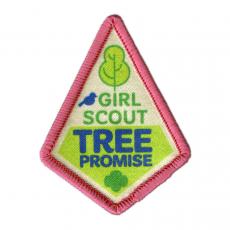 Girl scout badge for Tree Promise