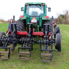 Amherst workshop and tractor