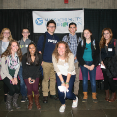 Oliver Ames High School attends 2017 MA Envirothon kick-off