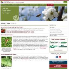 website for Umass Fruit