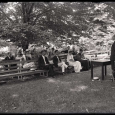 Summer School lecture, ca. 1920.