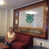 4-H Flag Ellison Onizuka Memorial