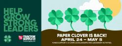 Tractor Supply Clover Promotional Banner