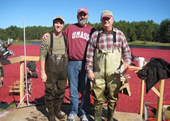 Frank Caruso with Ocean Spray actors