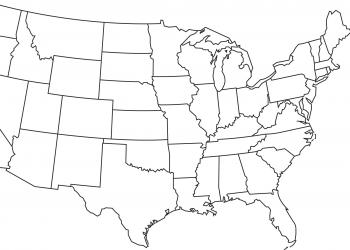 US Continental Map