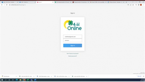 Slide 1 - If you do not remember your password select Reset Password. If you are new and do not have an account reach out to your local 4-H office for a member or volunteer packet. If your email has changed reach out to your local office so that we can update the system. You do not need to set up a new profile. For those families applying for a waiver –Reach out to Educator for support to apply and wait to hear back before re-enrolling online.