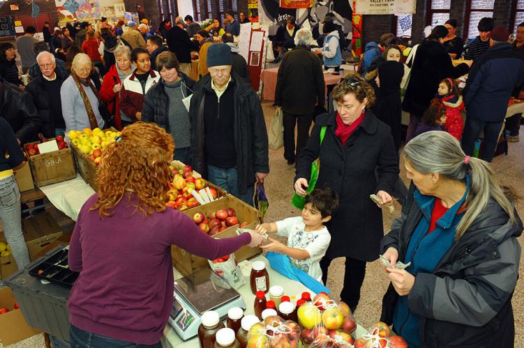 Amherst Winter Market 2015 Photo: Jason Threlfall